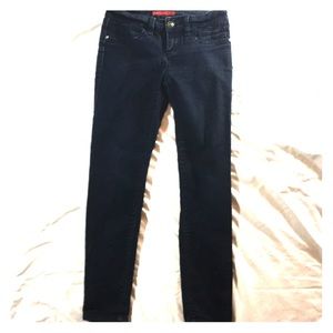 Elle Dark Denim Straight Leg Jeans